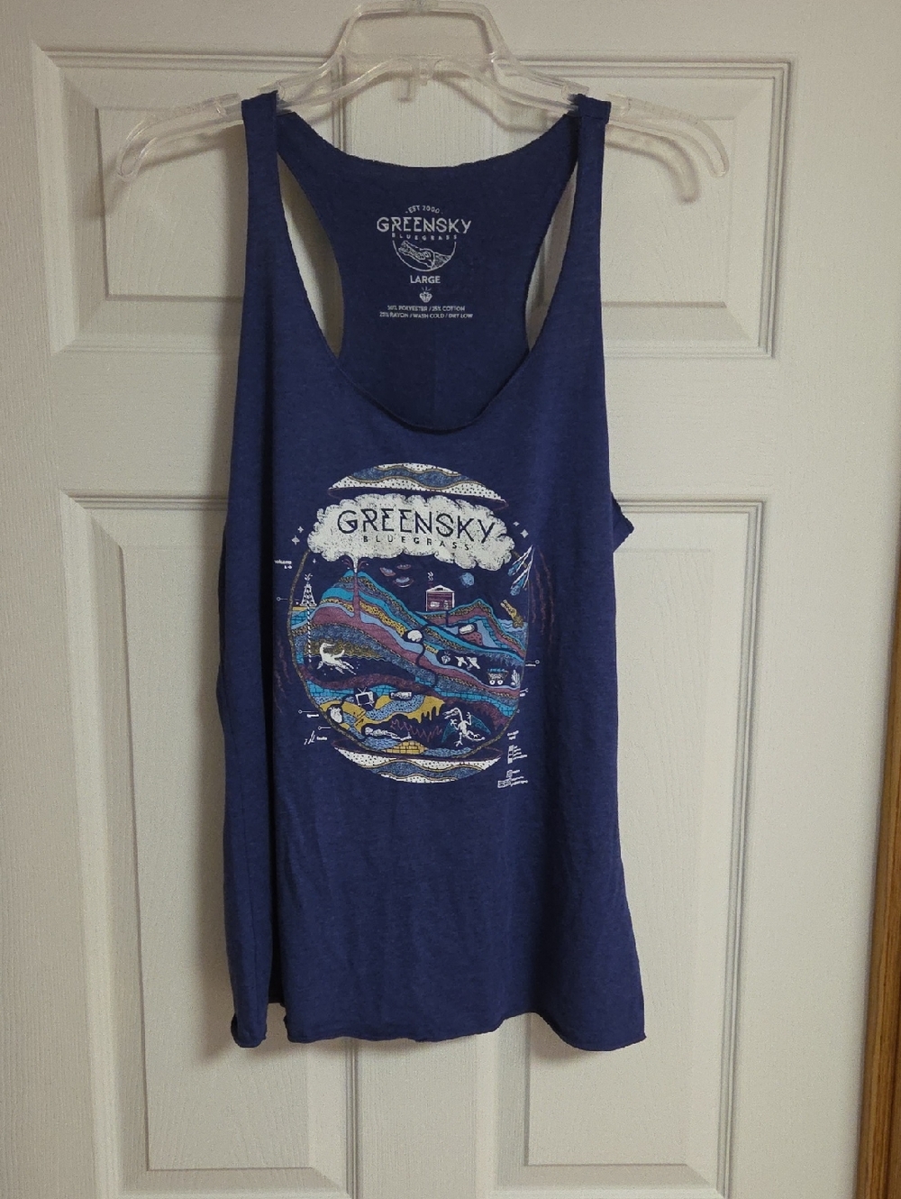 NWOT Greensky Bluegrass  Tour Tank Top